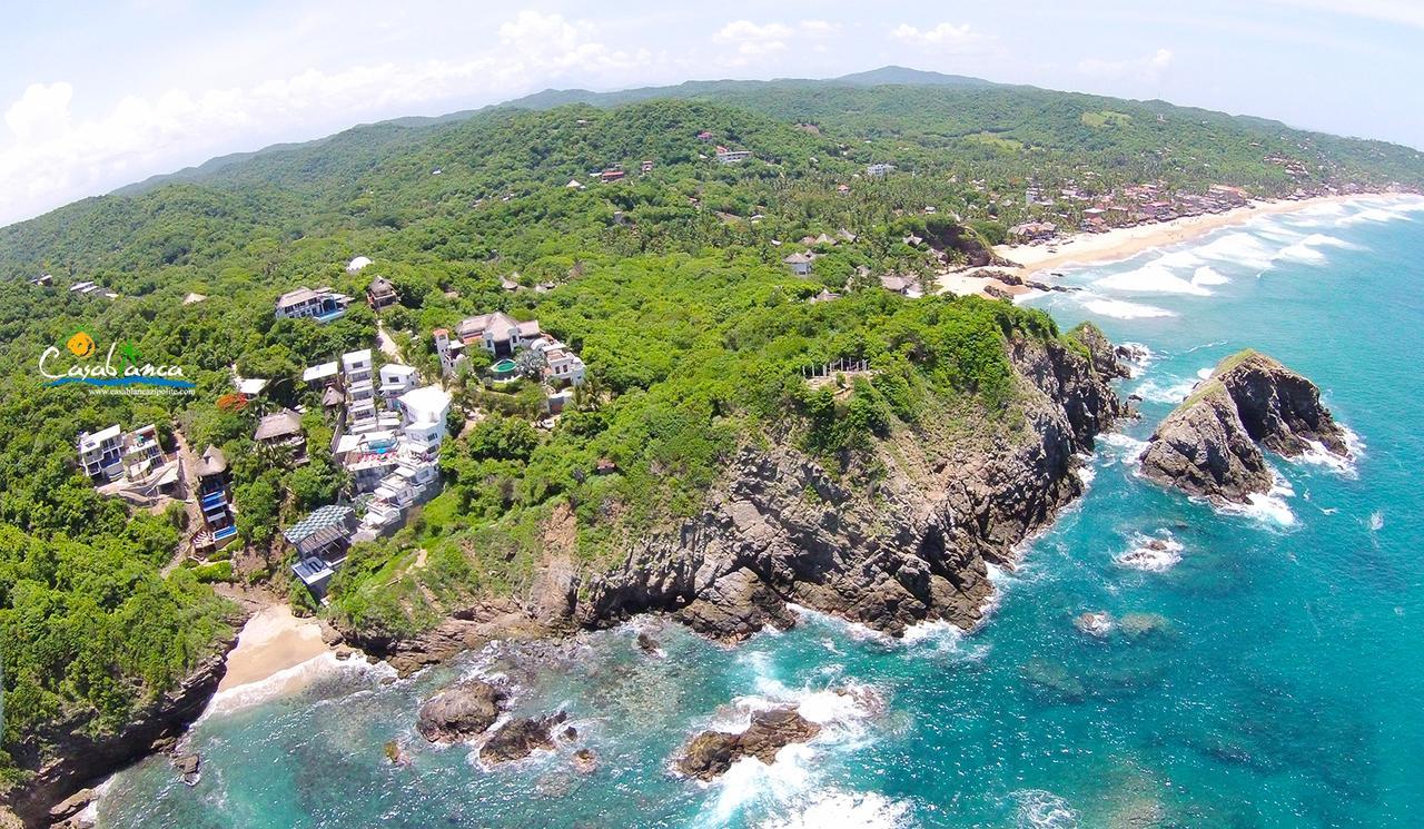 Casablanca Guest House - Adults Only - Starlink Internet! Zipolite Exteriér fotografie